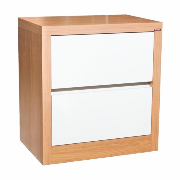 Mesa De Luz Freijo Off Blanco DALLA COSTA MDF - Imagen 2