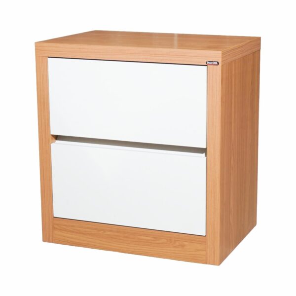 Mesa De Luz Freijo Off Blanco DALLA COSTA MDF - Imagen 3
