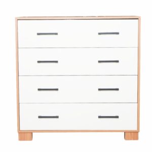 Cómoda 3 Cajones Freijo Off Blanco DALLA COSTA MDF