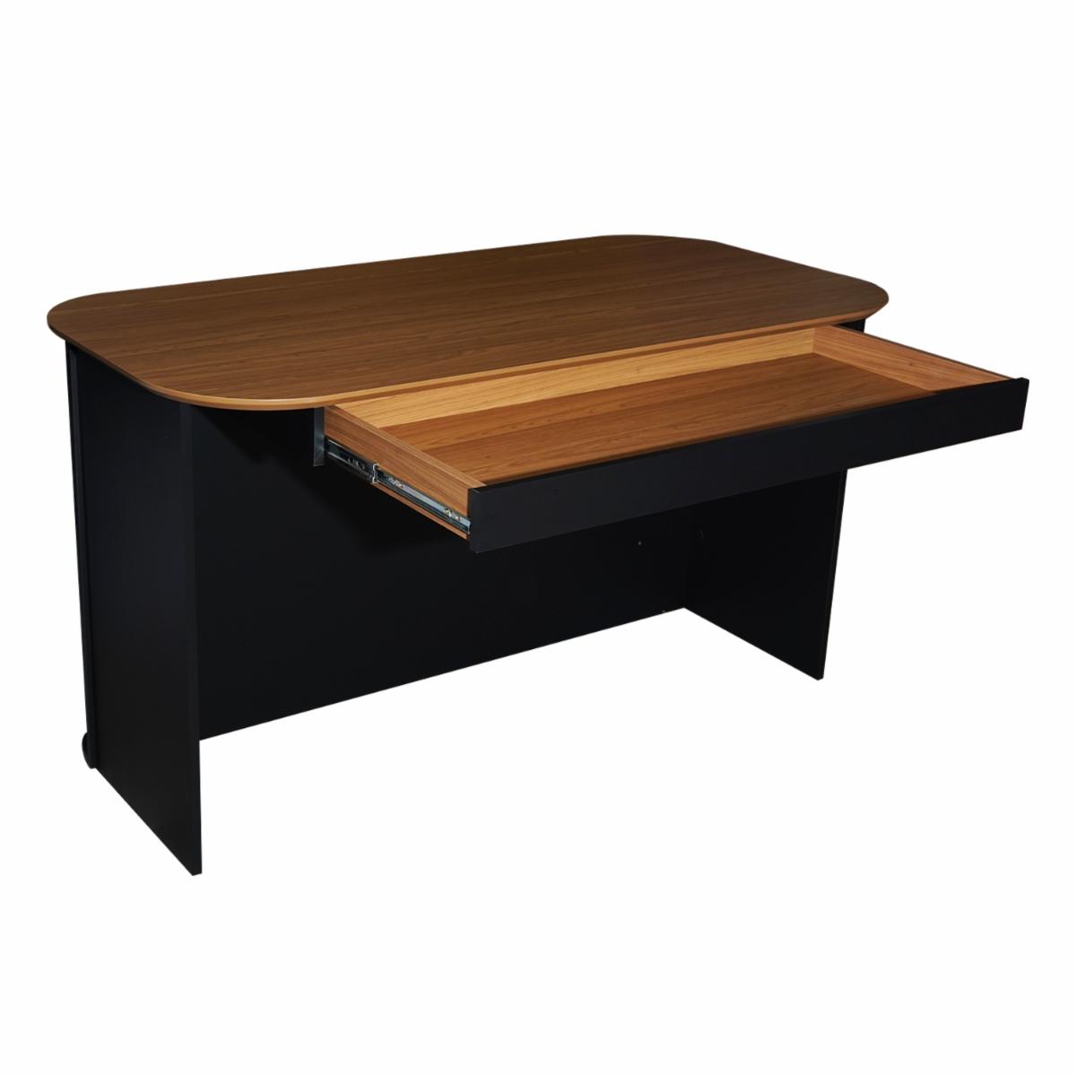 Escritorio Rectangular Con Un Cajón DALLA COSTA MDF - Imagen 5