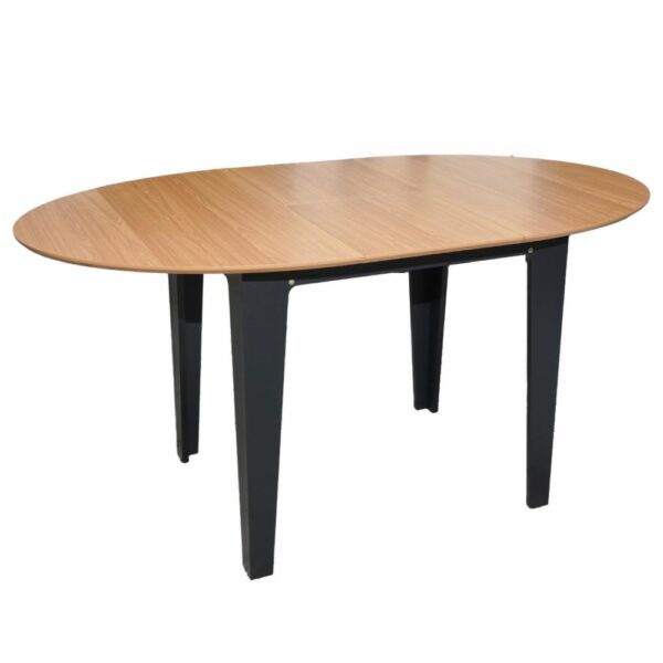 Mesa Extensible Freijo Negro DALLA COSTA MDF - Imagen 2