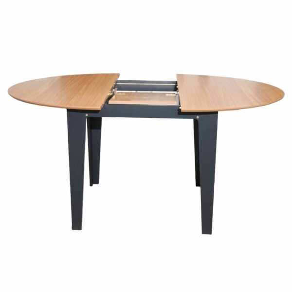 Mesa Extensible Freijo Negro DALLA COSTA MDF - Imagen 3