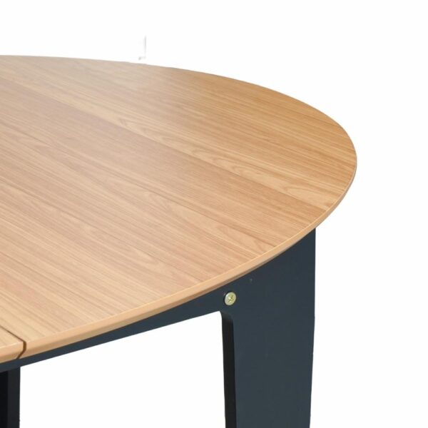 Mesa Extensible Freijo Negro DALLA COSTA MDF - Imagen 6