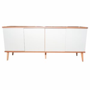 Bufetero Con 4 Puertos Freijo Off Blanco DALLA COSTA MDF