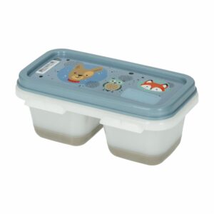 Porta Papillas Doble Azul PLASÚTIL 125 Ml