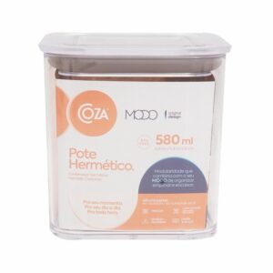 Contenedor Hermetico Modo Cristal COZZA 580 Ml