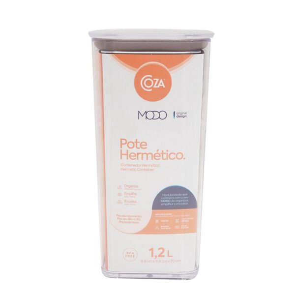 Contenedor Hermetico Modo Cristal COZA 2 M