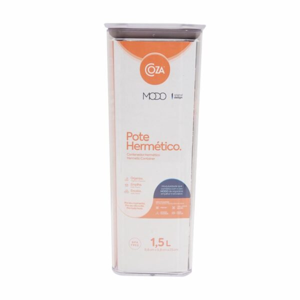 Contenedor Hermetico Modo Cristal COZZA 5 M