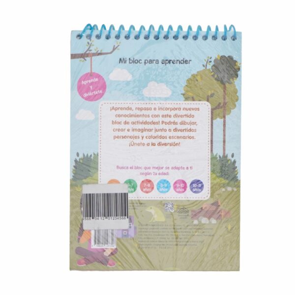 Libro Mi Bloc Para Aprender 8-9 Anos SILVER DOLPHIN 64 Páginas - Imagen 2