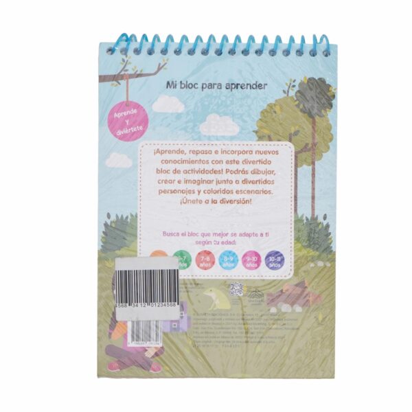 Libro Mi Bloc Para Aprender 8-9 Anos SILVER DOLPHIN 64 Páginas - Imagen 2