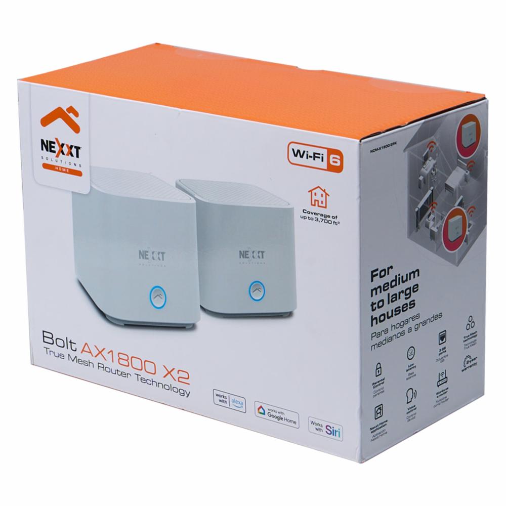 Router Inteligente En Malla Tipo Mesh NEXXT 2 X 1800 A - Imagen 3