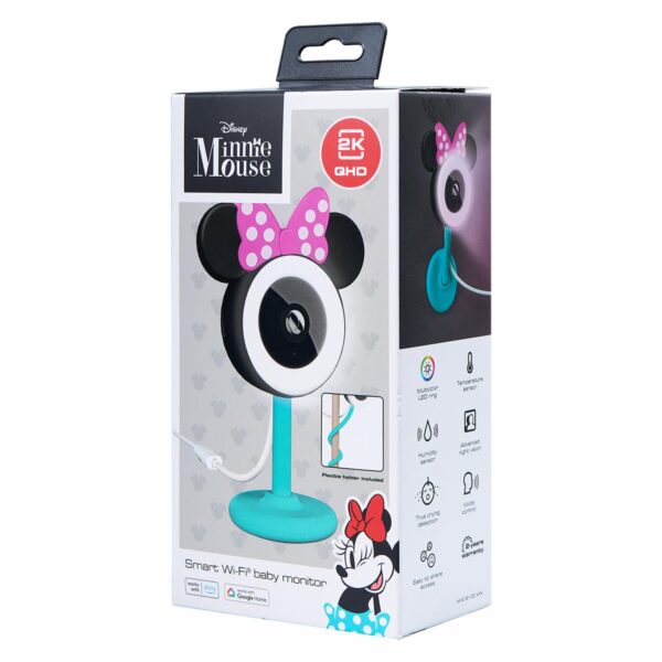 Monitor Para Bebé Smart Wifi Diseño Minnie NEXXT 2K - Imagen 3