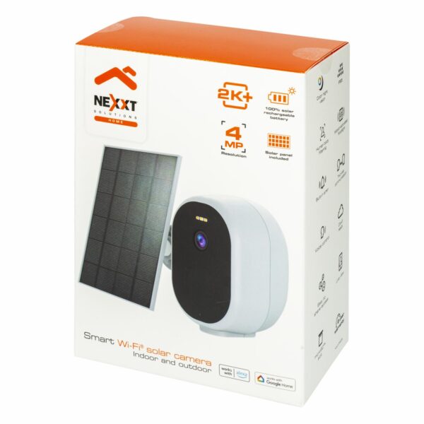 Cámara Inteligente Fija Para Exteriores Carga Solar NEXXT 2 K - Imagen 4