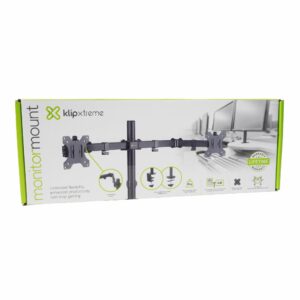 Soporte Para Monitor Doble Brazo KLIPXTREME 13"-32"