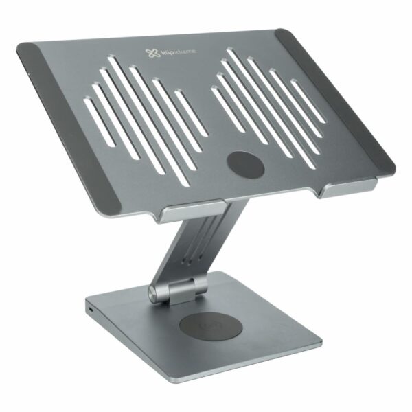 Estación De Acoplamiento 9 En 1 Con Soporte Para Laptop Y Plataforma De Carga Inalámbrica KLIPEXTREME 15,6"