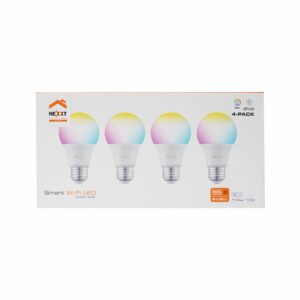 Bombillo Inteligente Wi-Fi LED NEXXT X 4 Uds
