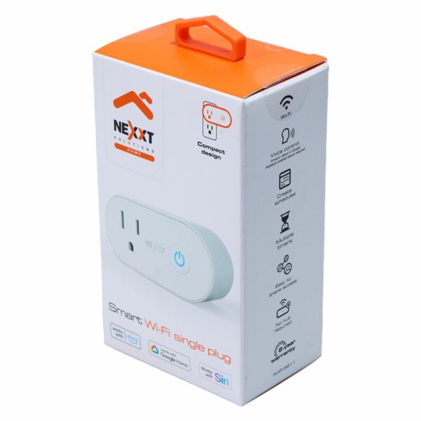 Enchufe Inteligente Con Sistema Wifi NEXXT 1 Entrada - Imagen 3