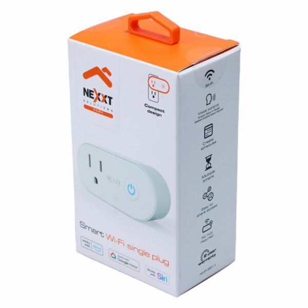 Enchufe Inteligente Con Sistema Wifi NEXXT 1 Entrada - Imagen 3
