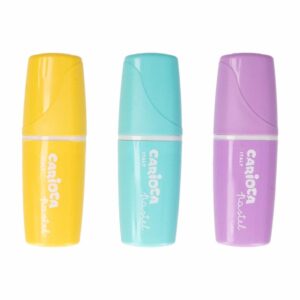 Resaltadores Pastel CARIOCA X 3 Uds