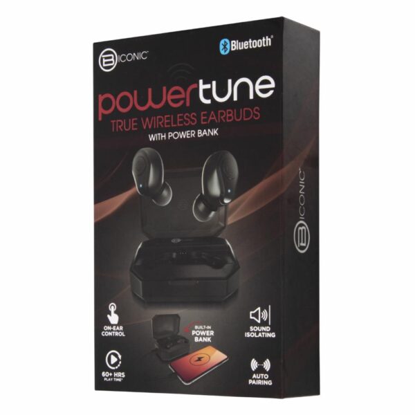 Audífonos Power Tune BC-AU-BE-134-BK BICONIC Bluetooth - Imagen 4