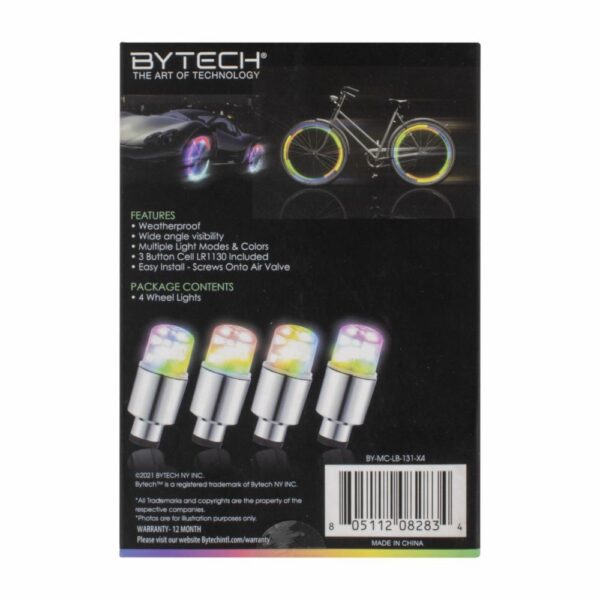 Válvulas Para LLantas RGB BYTECH LED - Imagen 2