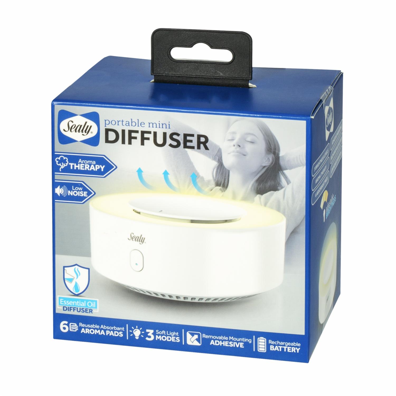 Difusor De Aroma Portable SEALY SL-HW-DF-100-WT - Imagen 2