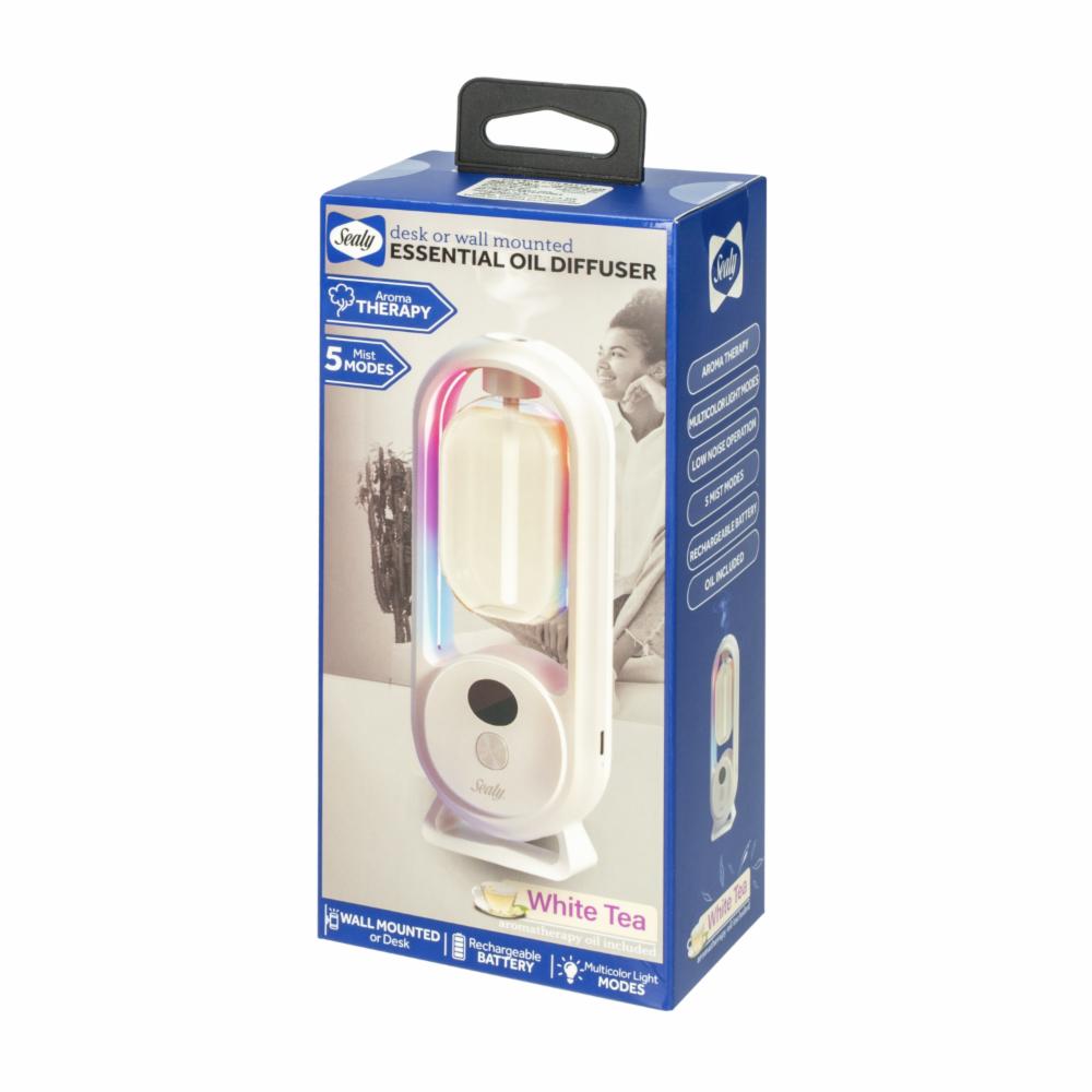 Difusor De Aroma Para Mesa y Pared 5 Mist Modos SEALY SL-HW-DF-101-WT - Imagen 2