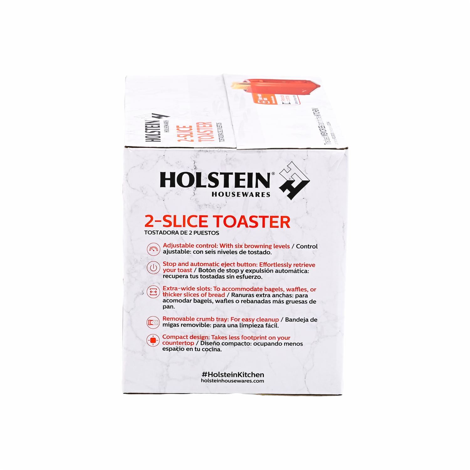Tostadora 6 Ajustes HH-09101074R HOLSTEIN 2 Panes - Imagen 3