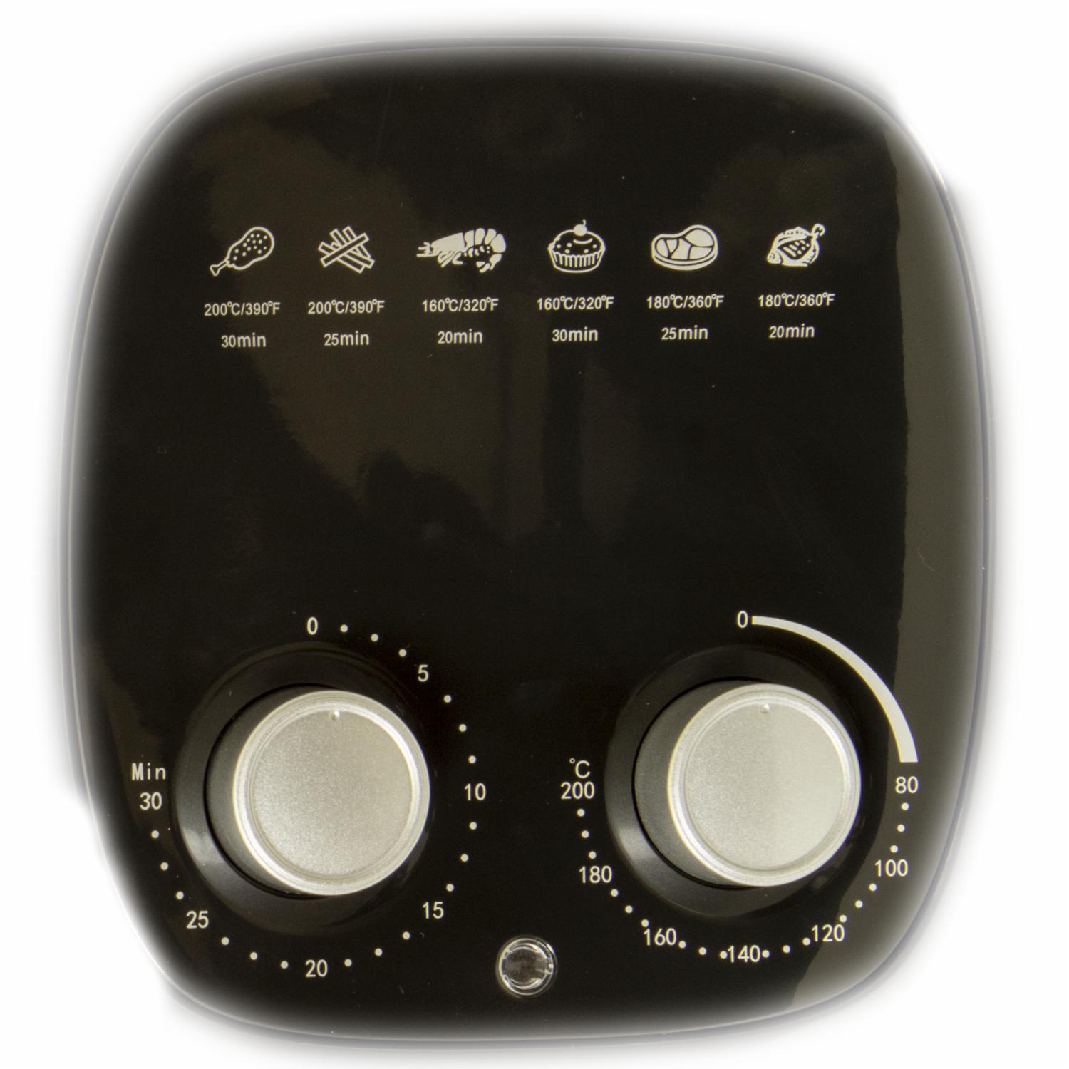 Air Fryer Con Menú Rápido HH-09202018B HOLSTEIN 4 Litros - Imagen 3