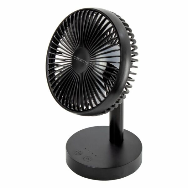 Ventilador De Mesa Recargable 3 Velocidades CONNECTO CVT-004B - Imagen 5