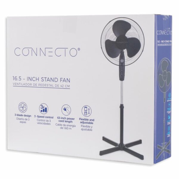Ventilador De Pedestal CONNECTO CVT-005B - Imagen 5