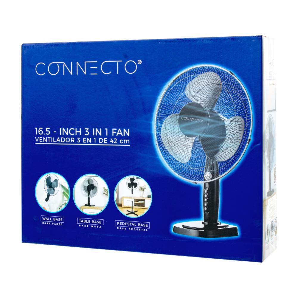 Ventilador 3 En 1 CONNECTO CVT-006B - Imagen 6