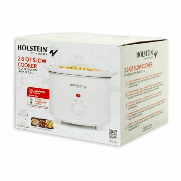 Olla Eléctrica De Cocción Lenta HH-09020008W HOLSTEIN 2.5  Litros - Imagen 2