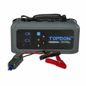 Compresor De Aire Y Arrancador De Baterías 2200A TOPDON 150 PSI