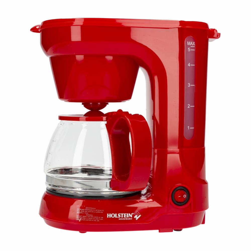 Cafetera Eléctrica Con Nivel De Agua HH-0914701R HOLSTEIN 5 Tazas - Imagen 3