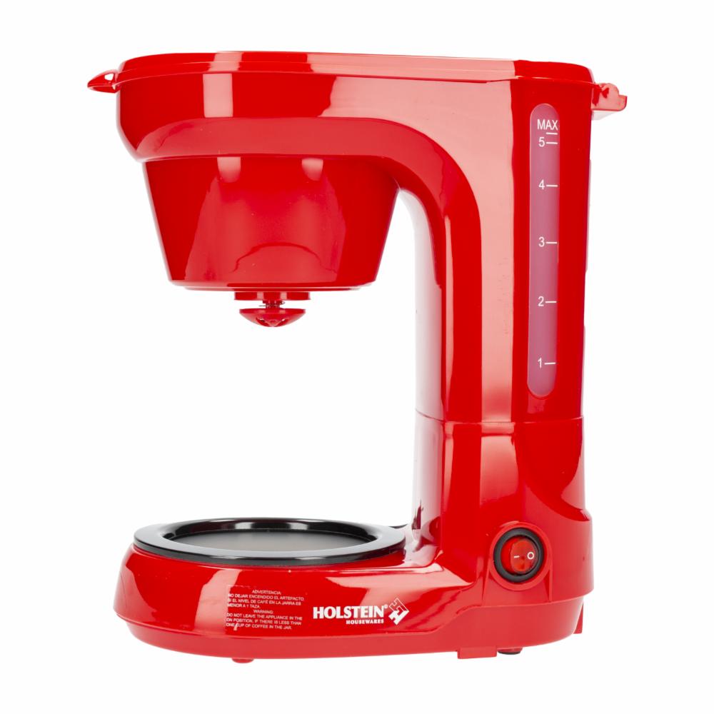 Cafetera Eléctrica Con Nivel De Agua HH-0914701R HOLSTEIN 5 Tazas - Imagen 4