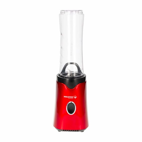 Licuadora Eléctrica Personal Rojo Metal Modelo Hh-0914902rm HOLSTEIN 250 Watts - Imagen 2