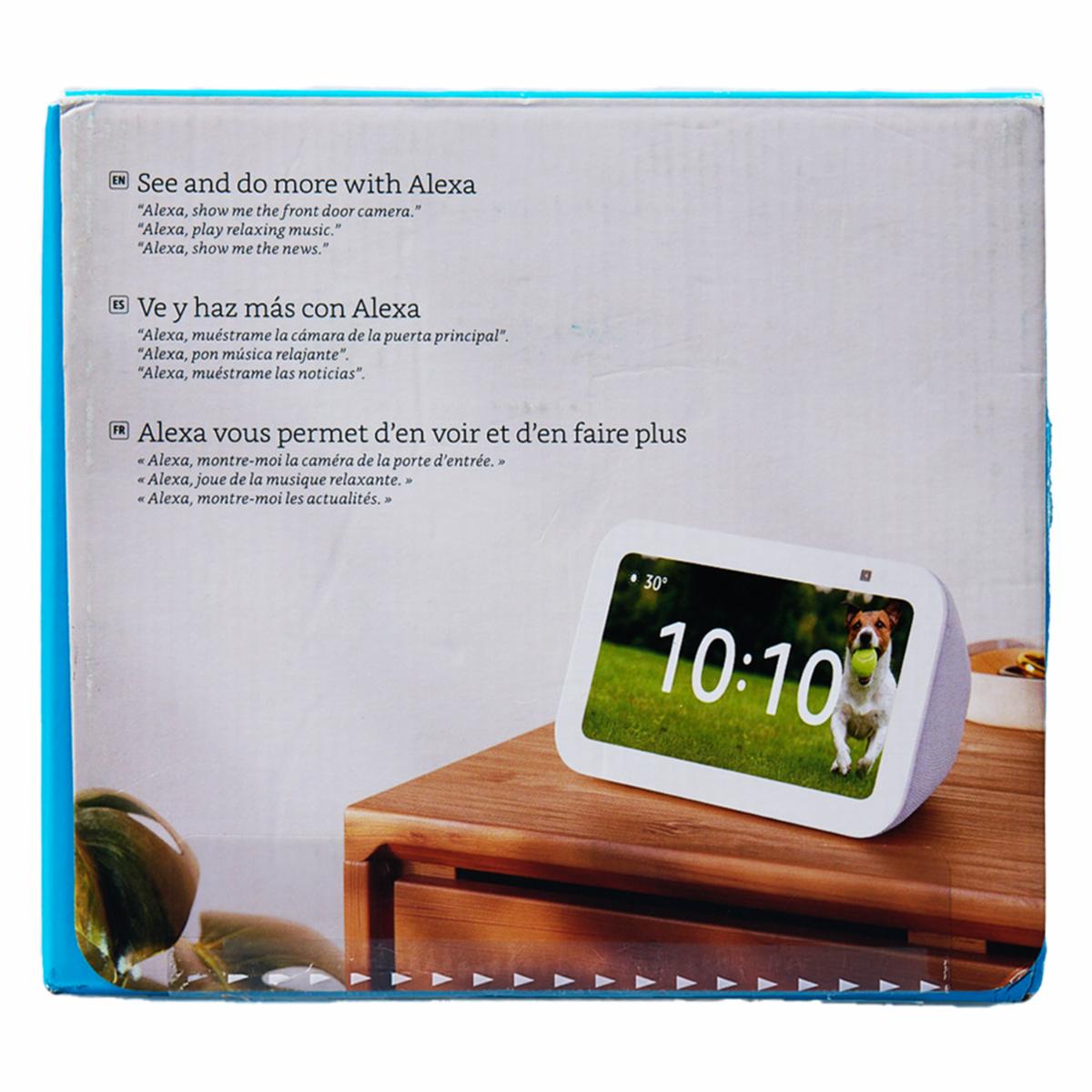 Eco Show 5 Glacier White AMAZON 3ra Generación - Imagen 4