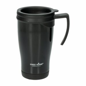Jarro Térmico Metálico Negro FREE HOME 414 Ml