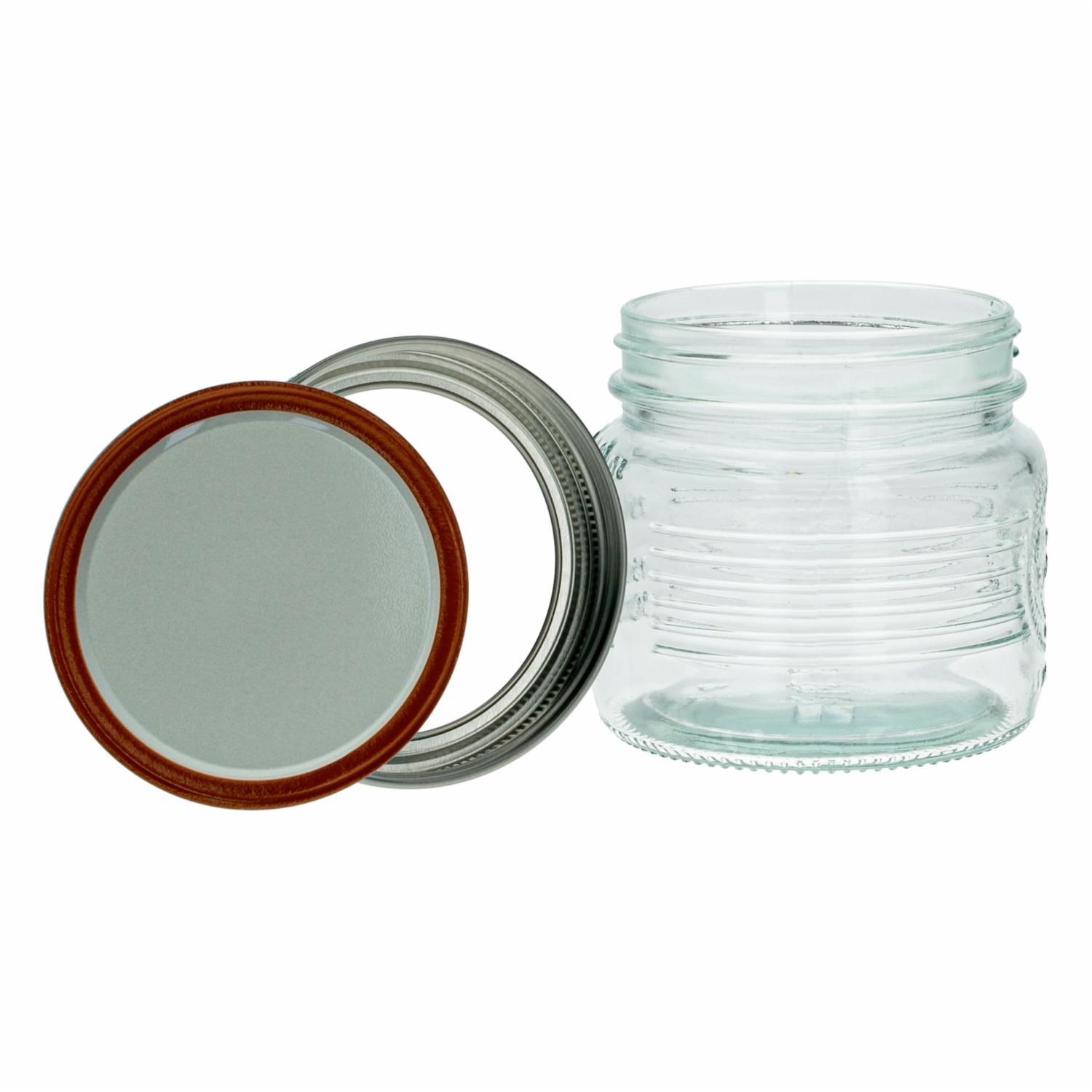 Frasco Con Tapa Metálica OLD FASHIONED 500 Ml - Imagen 2