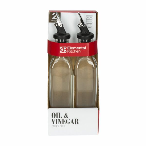 Aceitero Y Vinagrero De Mesa SINOGLASS Unidad - Imagen 2