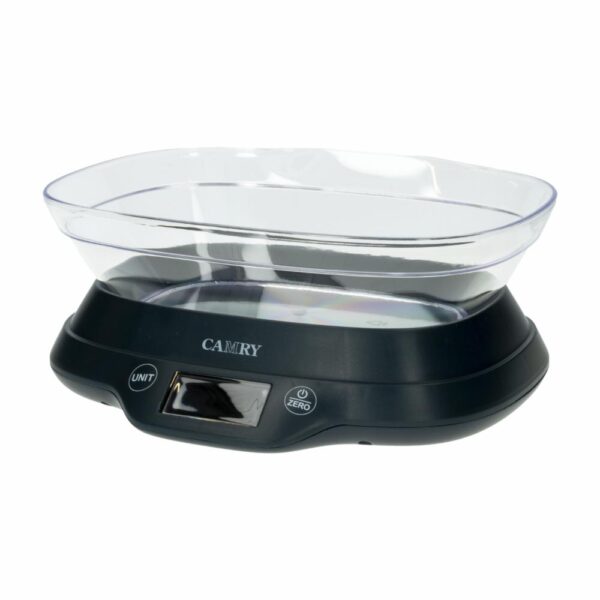 Balanza Cocina Con Tazón Negro CAMRY Unidad - Imagen 2