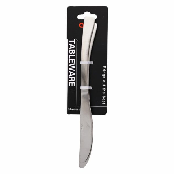Set De Cubiertos Cuchillos Plata Mate 2 Puestos QZQ 2 Piezas