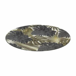 Plato Base Follaje Dorado Z&L 33 CM