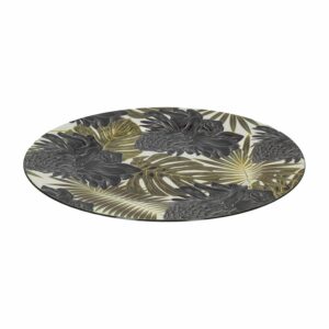 Plato Base Follaje Dorado Z&L 33 CM