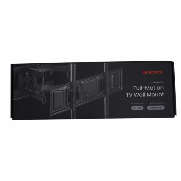 Soporte Para Tv De Pared Movimiento Completo BRATECK 37"A 80"