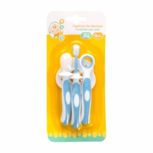Set Infantil Cepillo De Dientes PEKE 3 Piezas