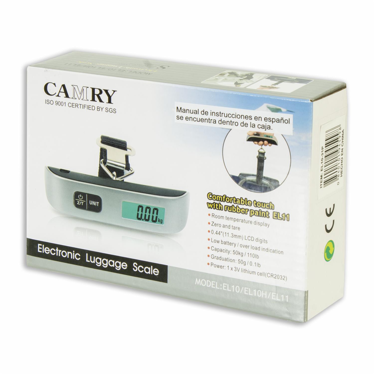 Balanza Para Pesar Maletas CAMRY 1 Pieza - Imagen 2