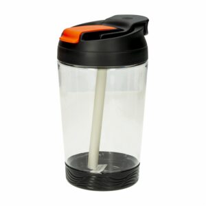 Vaso De Cristal Válvula Doble Uso Negro 480 Ml SINOGLASS 69202003