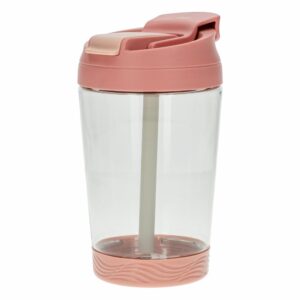Vaso Toda Ocasión Válvula Doble Uso Rosado SINOGLASS 480 Ml